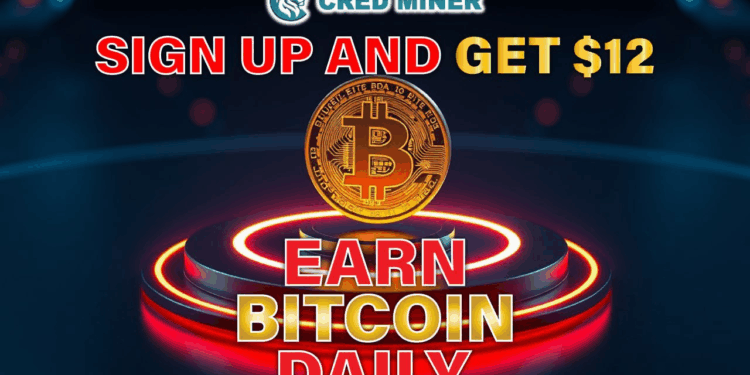 Best Cryptocurrency Investment in 2025: CRED MINER Bitcoin Cloud Mining, Earn Over $9,999 in Daily Returns