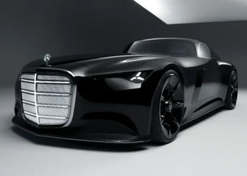 Mercedes-Benz Teases Massive Light-Up Grille on Upcoming EV Sedan