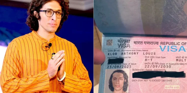 American Tech Influencer Celebrates 5-Year India Visa With Cheeky Post