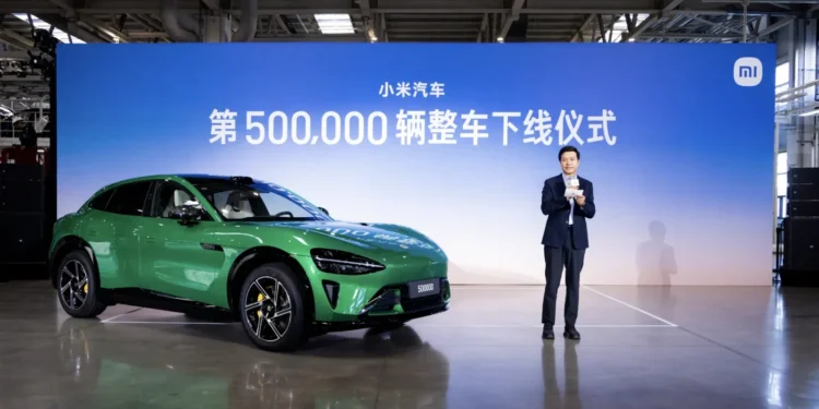Xiaomi Crosses 500,000 EV Production Milestone, Sets Sights on 400,000 Deliveries in 2025