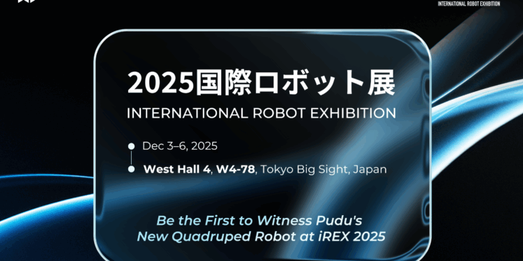 Pudu Robotics to Launch its Newest Embodied Robot at iREX 2025 Alongside Product Full Lineup