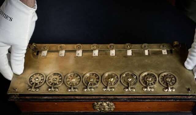 Paris Court Blocks Auction of Rare Pascal Calculator as Heritage Battle Intensifies