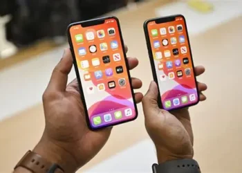 iPhone display
