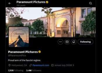 Paramount Pictures’ X Account Hijacked as Industry Turmoil Deepens