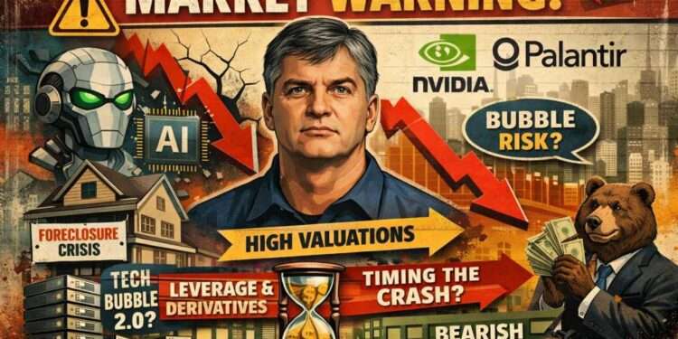 Michael Burry Raises Red Flags Over Market Structure and Leverage