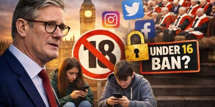 Labour Faces Internal Divide as Pressure Grows for Under-16 Social Media Ban