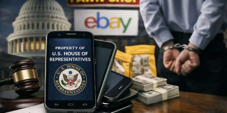 Former House IT Administrator Accused of Selling Government Phones for Personal Gain