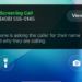 Call Screening