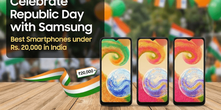 Celebrate Republic Day with Samsung – Best Smartphones under Rs. 20,000 in India