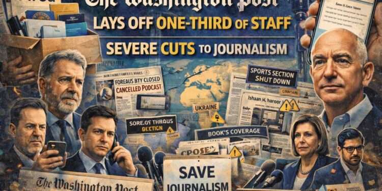 Bad News About the News: Washington Post Slashes Hundreds of Jobs