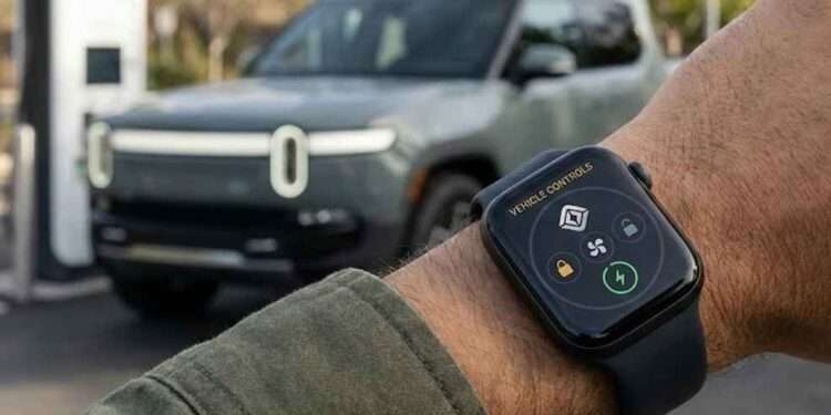Rivian Update Brings Apple Watch Key