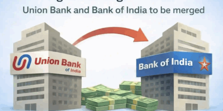 Union Bank of India and Bank of India Likely to Merge by End of 2026: Report