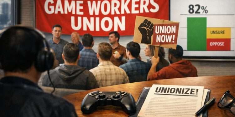 U.S. Game Developers Express Strong Support for Unionization, Industry Survey Shows