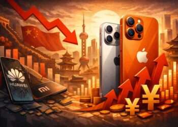 Apple Inc. Finds a Bite in a Shrinking Market as China Smartphone Sales Slide