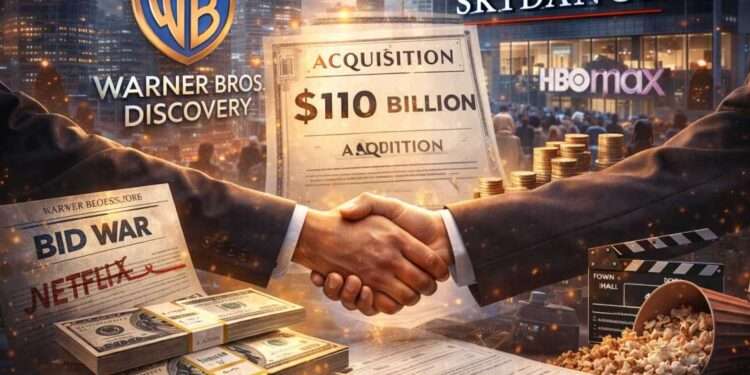 The Biggest Deal in Hollywood? Skydance’s $110 Billion Play for Warner Bros.