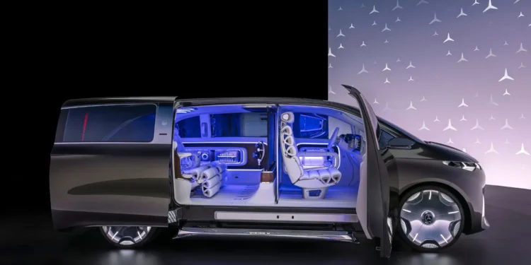 Mercedes-Maybach VLS Teased as Ultra-Luxury Minivan for the US