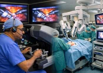 London Surgeon Conducts Remote Robot-Assisted Cancer Surgery on Patient in Gibraltar
