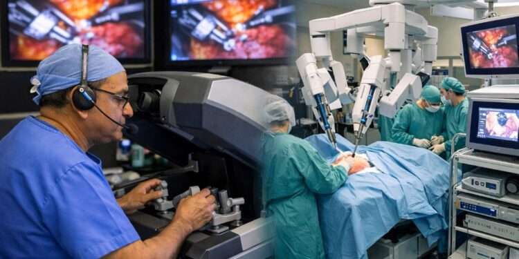 London Surgeon Conducts Remote Robot-Assisted Cancer Surgery on Patient in Gibraltar