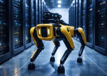 Robot Dogs Take on Security Duties at Expanding AI Data Centers
