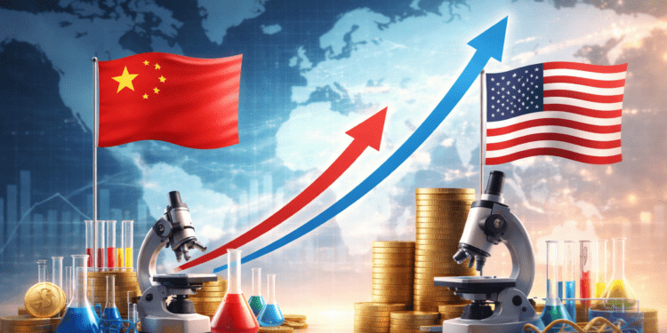 China Closing In on U.S. Lead in Public Research Spending