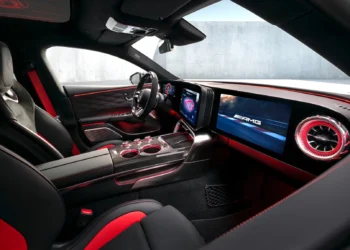 Mercedes-AMG Reveals Interior of Its First Ground-Up Electric Performance Sedan
