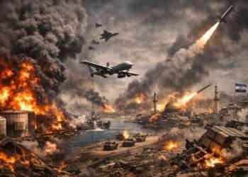 Oil Depots Burning, Missiles Flying: The US-Iran War Enters a Wider Stage