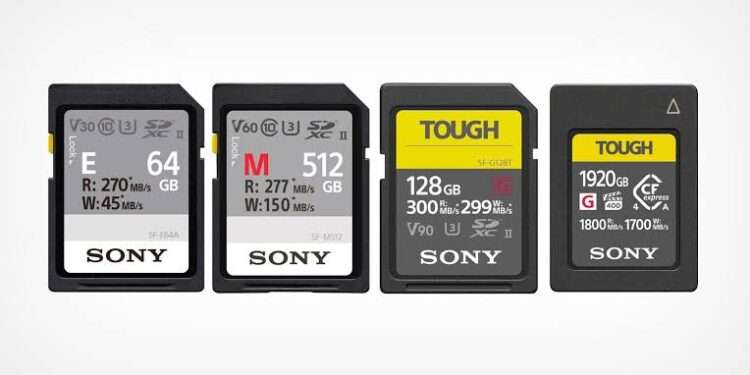 Sony Pauses Memory Card Orders as Global Supply Issues Persist