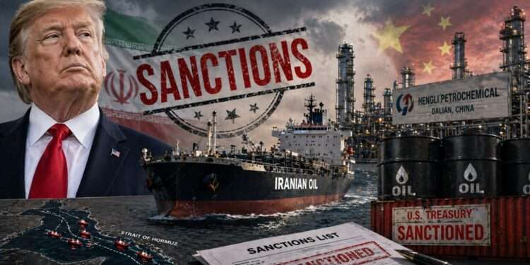 Trump widens Iran oil crackdown, targets Chinese refinery and global tanker network