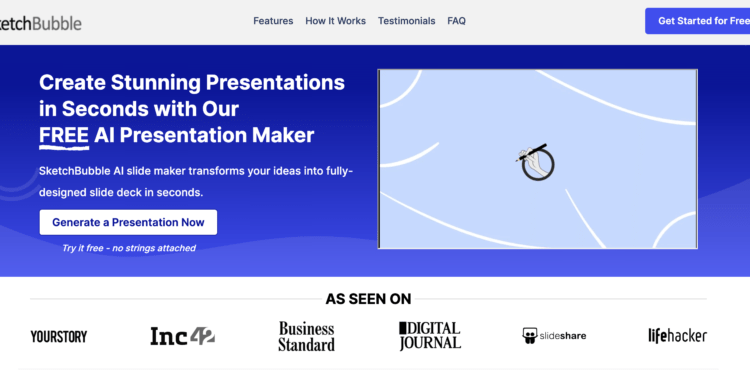 How Does SketchBubble AI Work as a Presentation Maker?