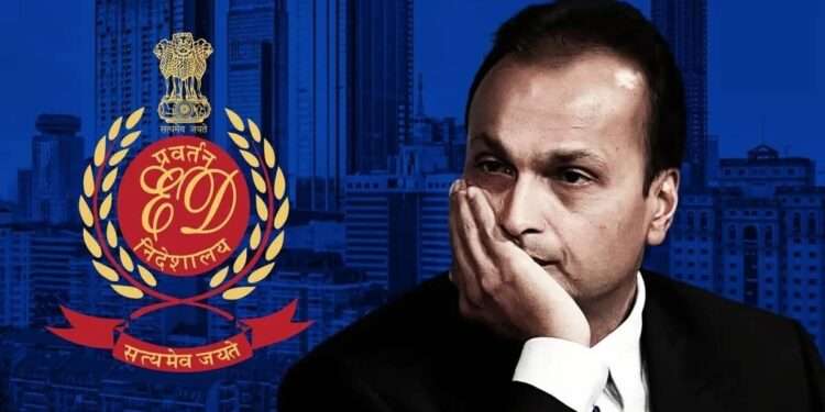 ED Tightens Grip on Anil Ambani Group with Fresh ₹3,034 Cr Asset Attachment