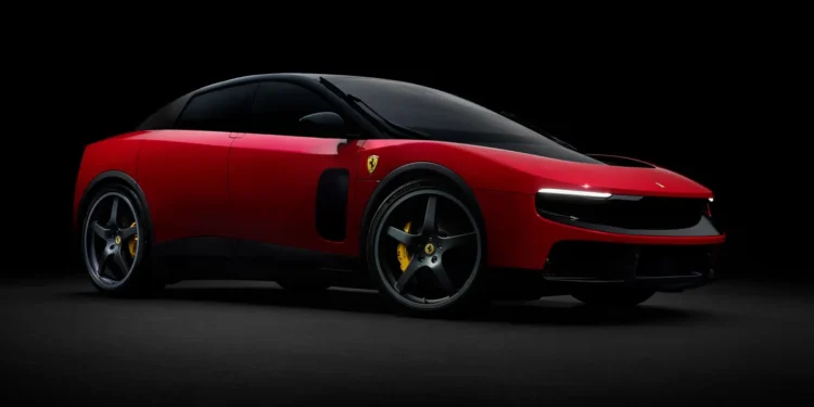 The new electric Ferrari Luce.Source: Ferrari NV