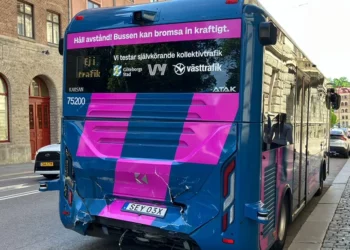 Self-Driving Bus Collides with Tram on Inaugural Day of Service in Sweden