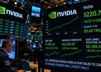 Nvidia Now Bigger Than Most Countries as $5.7 Trillion Rally Lifts Wall Street to Records