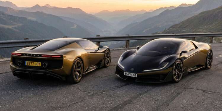 Lotus Roars Back to V8 Power With 986bhp Hybrid Supercar Planned for 2028