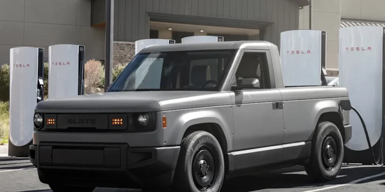Slate Auto Sets $24,950 Price for Bare-Bones Electric Truck