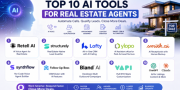 Top 10 AI Tools for Real Estate Agents