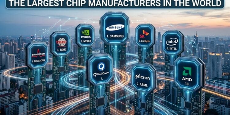 Largest Chip Manufacturers in the World