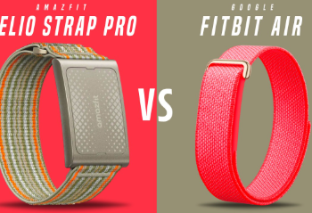 The Screenless Biometric Battle Fitbit Air vs. Amazfit Helio & Helio Strap Pro