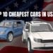 Cheapest Cars Maintenance USA
