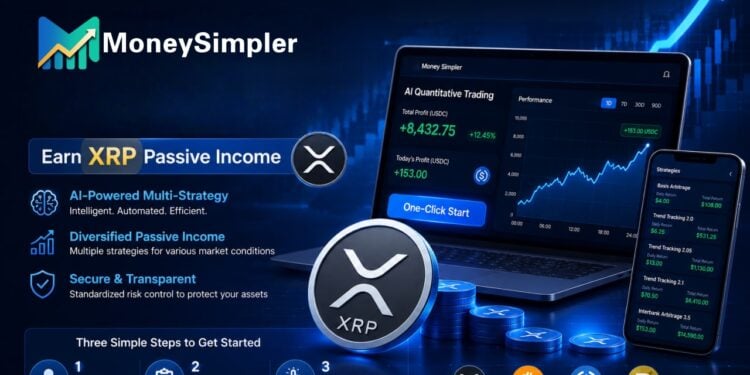 Money Simpler Launches Multi-Strategy AI Quant Platform for Global Investors to Earn XRP Passive Income