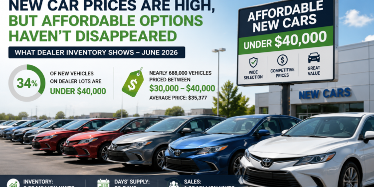 New Car Prices Stay High, But Affordable Options Haven't Disappeared