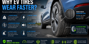 EV tire wear faster