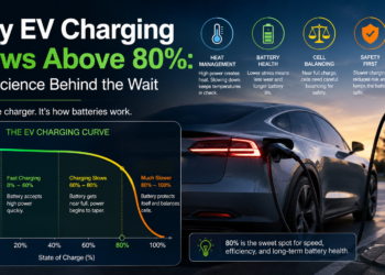 Why EV Charging Slows Above 80%: The Science Behind the Wait