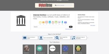 Archived webpages
