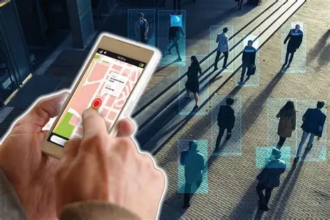 Apps tracking people