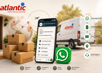 Atlantic Launches WhatsApp Booking: Doorstep Courier a Message Away