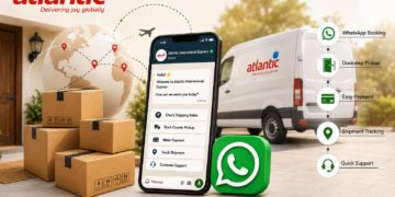 Atlantic Launches WhatsApp Booking: Doorstep Courier a Message Away