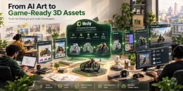 From AI Art to Game-Ready 3D Assets: Tools for Startups and Indie Developers