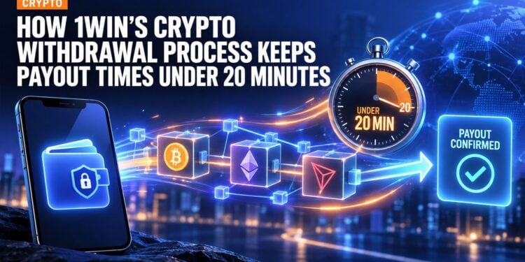 How 1win’s Crypto Withdrawal Process Keeps Payout Times Under 20 Minutes