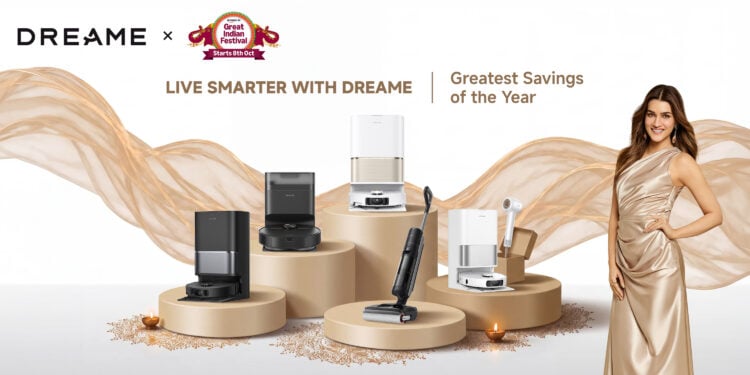 Dreame Technology Announces Great Indian Festival 2026 Sale with Its Best-Ever Prices on Smart Home and Personal Care Products